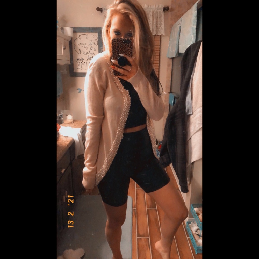 Pearl cardigan